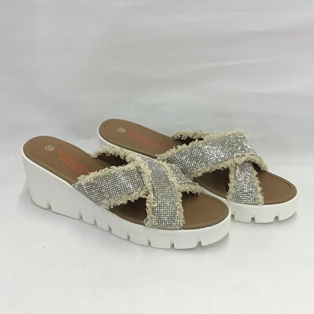 Bernie Mev. New York healed wedge sandals. Brand new without box.